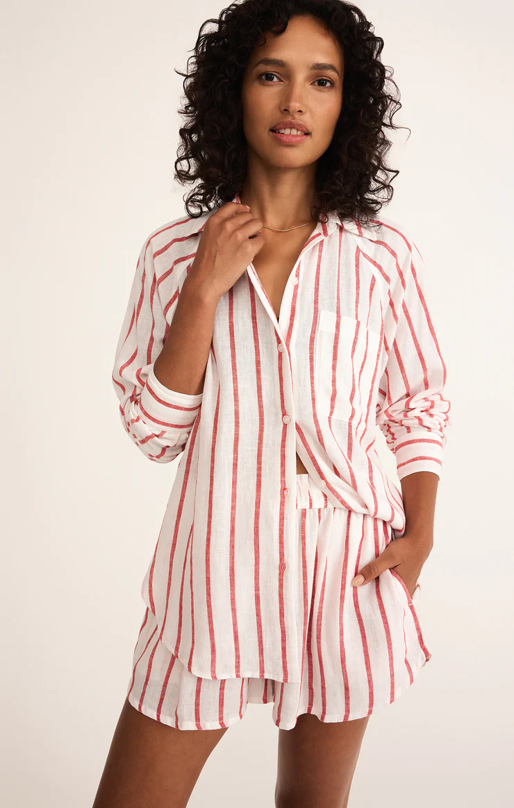 hollyann | Z Supply Perfect Line Striped Top - HOLLYANN