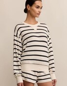 Z Supply Z Supply Stand Out Striped Sweatshirt