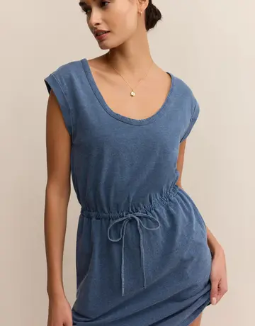 Z Supply Z Supply Dayshift Denim Mini Dress