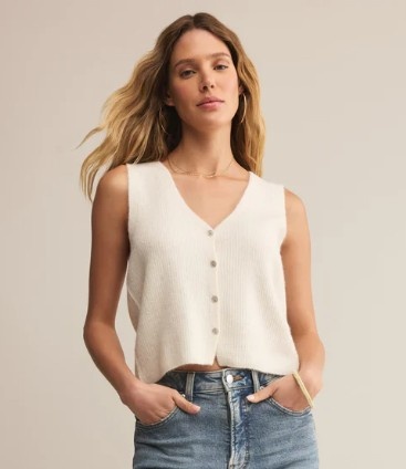 hollyann | Z Supply Bryce Sweater Vest - HOLLYANN