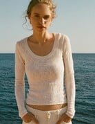 Z Supply Z Supply Tibi Scoop Mesh Top