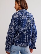 Free People Free People Bandana Jacquard Jacket