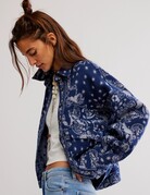 Free People Free People Bandana Jacquard Jacket