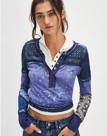 Free People Free People Indie Printed Cuff