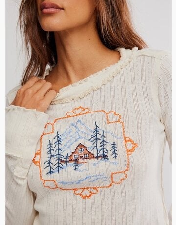 Free People Free People Through the Woods Tee