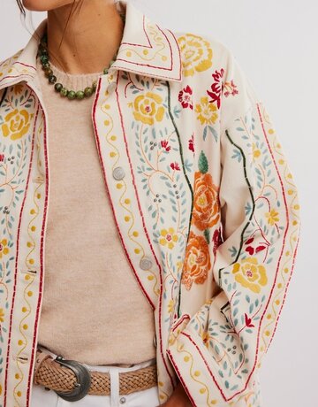 Free People Free People Avery Embellished Jacket