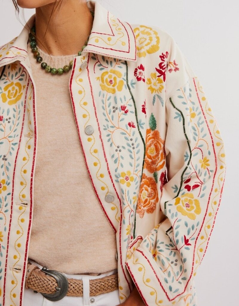 Free People Free People Avery Embellished Jacket