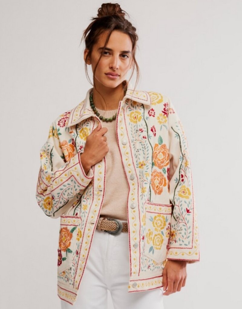 Free People Free People Avery Embellished Jacket