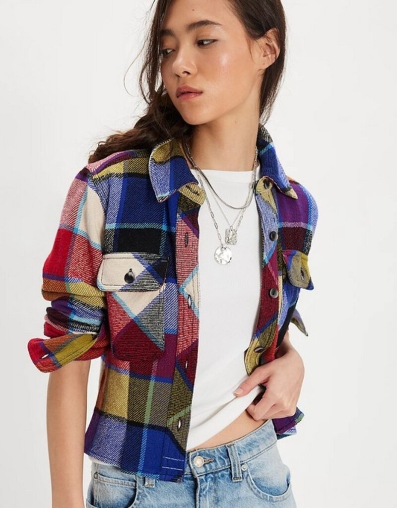 Free People Free People Winnie Plaid Shirt