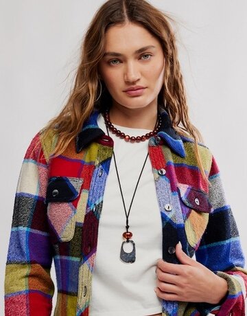 Free People Free People Winnie Plaid Shirt