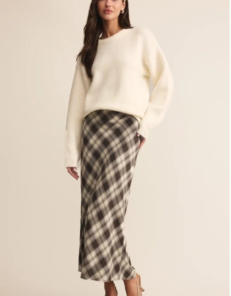 Z Supply Z Supply Europa Plaid Midi Skirt