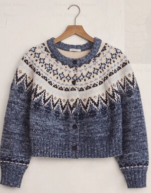 Z Supply Z Supply North Sea Fairisle Cardigan