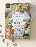 Chronicle Books Around The World in 50 Birds Puzzle