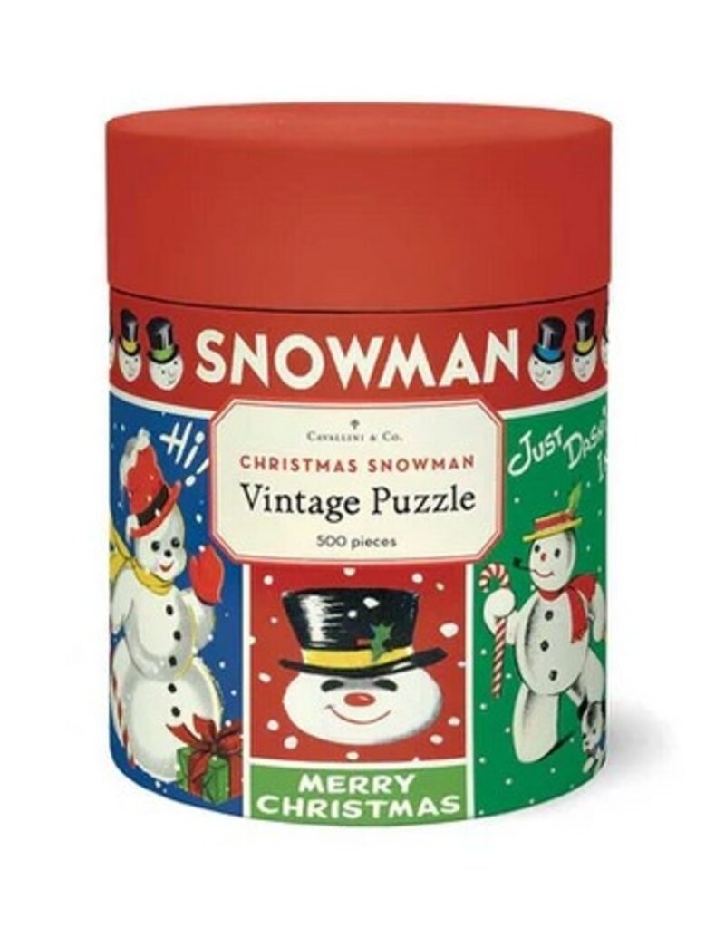 Cavallini & Co. Cavallini Puzzle Christmas Puzzles (500pc)