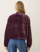 Marine Layer Marine Layer Anita Velvet Bomber Jacket
