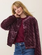 Marine Layer Marine Layer Anita Velvet Bomber Jacket