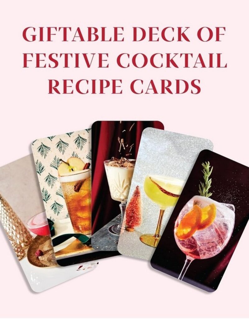 Chronicle Books Very Merry Cocktails Deck