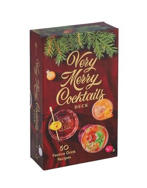 Chronicle Books Very Merry Cocktails Deck