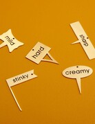 Be-Home Be Home Gold Cheese Markers Set/5