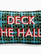 Furbish Studio DECK THE HALLS  Needlepoint Pillow