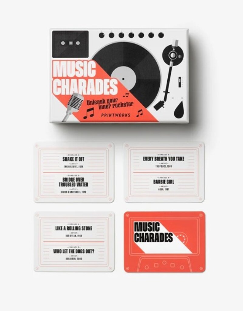 Printworks Printworks Music Charades Game