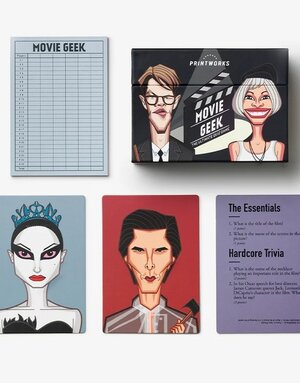 Printworks Printworks Movie Geek Trivia Game