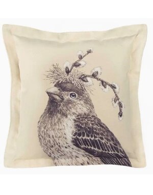 Eric & Christopher Eric & Christopher Howard the Housefinch Pillow