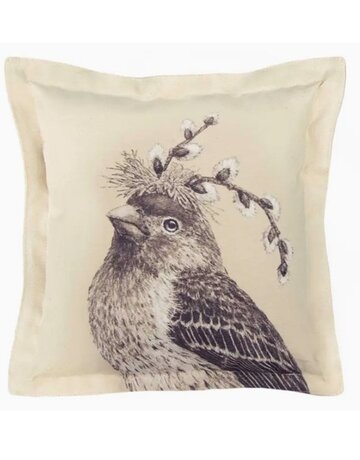 Eric & Christopher Eric & Christopher Howard the Housefinch Pillow