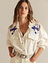 Free People Free People Take Flight Embroidered Shirt