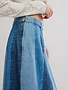 Free People Free People Sunbeam Denim Midi Skirt