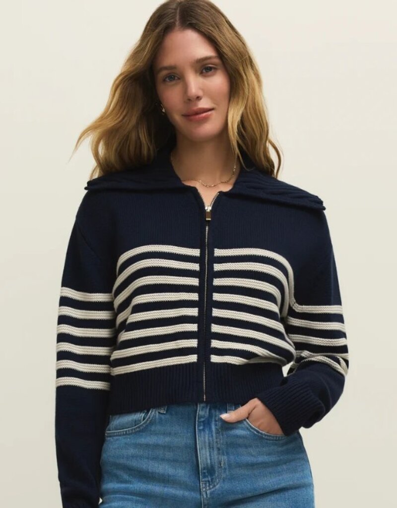 Z Supply Z Supply Kovac Cropped Sweater Jacket