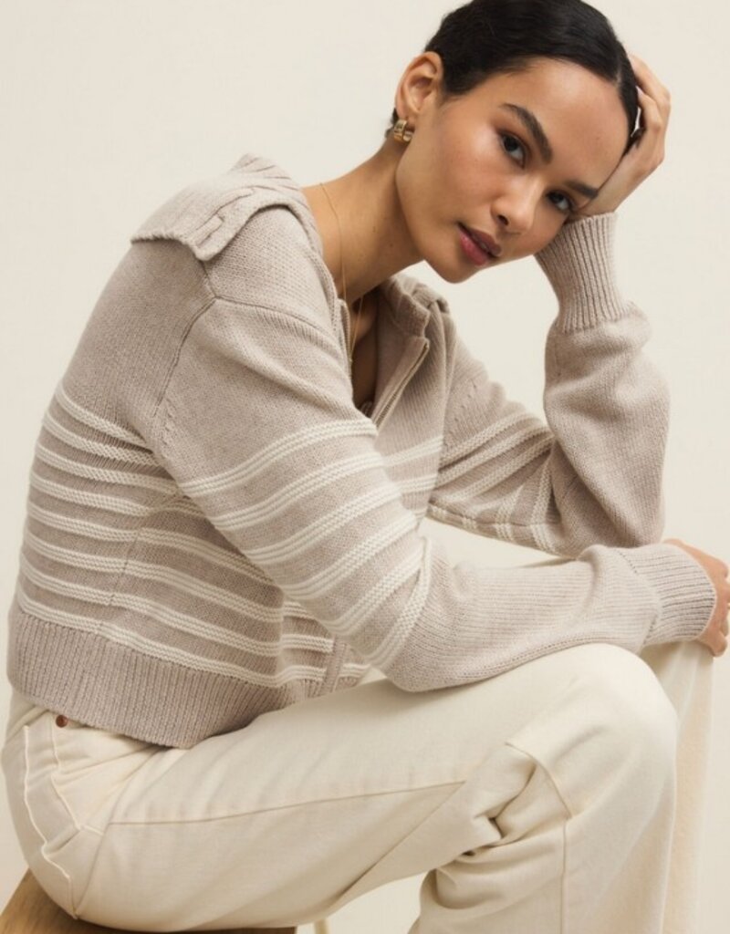 Z Supply Z Supply Kovac Cropped Sweater Jacket