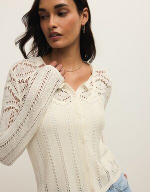 Z Supply Z Supply Alycia Crochet Sweater