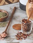 Be Home Be Home Teak & Glass Mini Salt Cellar w/Lid & Spoon