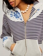 Free People Free People Lydia Zip-Up Hooded Jacket