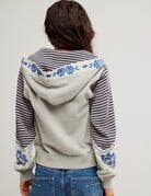 Free People Free People Lydia Zip-Up Hooded Jacket
