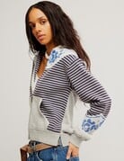 Free People Free People Lydia Zip-Up Hooded Jacket