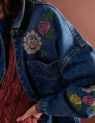 Free People Free People Madison City Embroidered Jacket