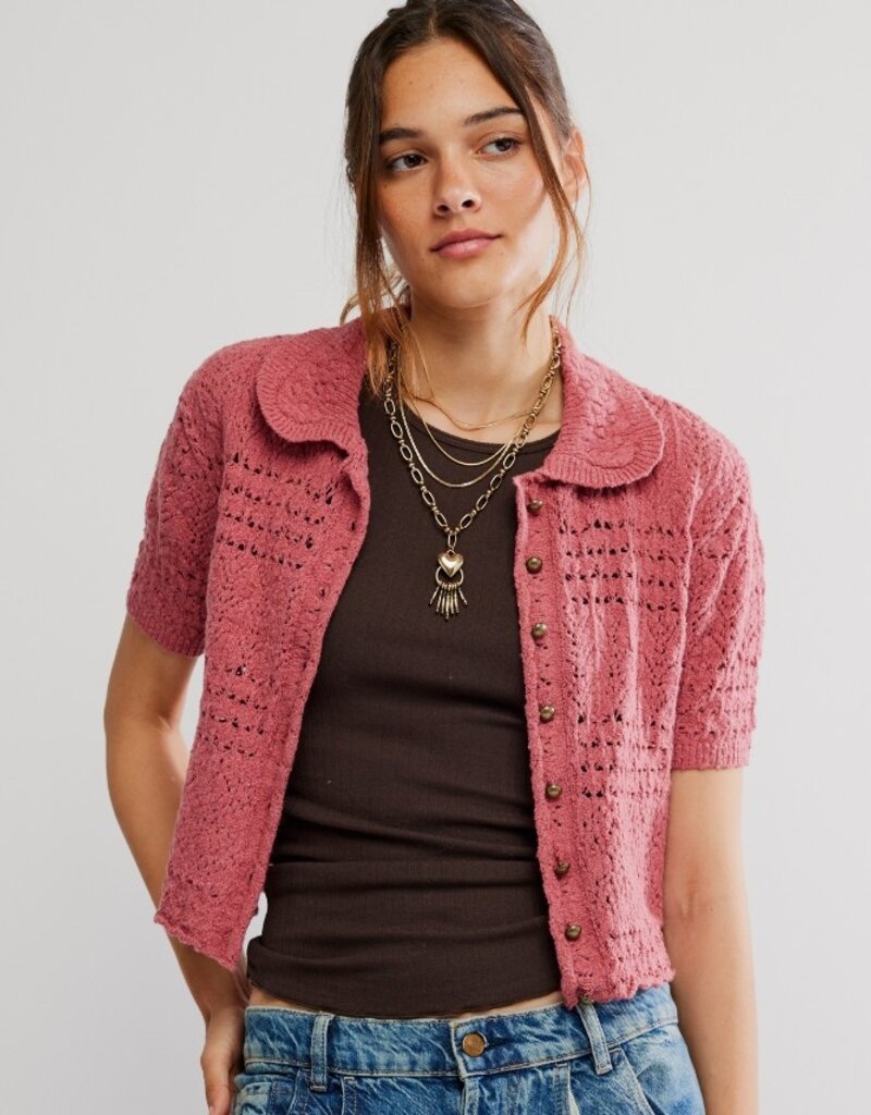 Free People Free People Daylight Cropped Cardigan