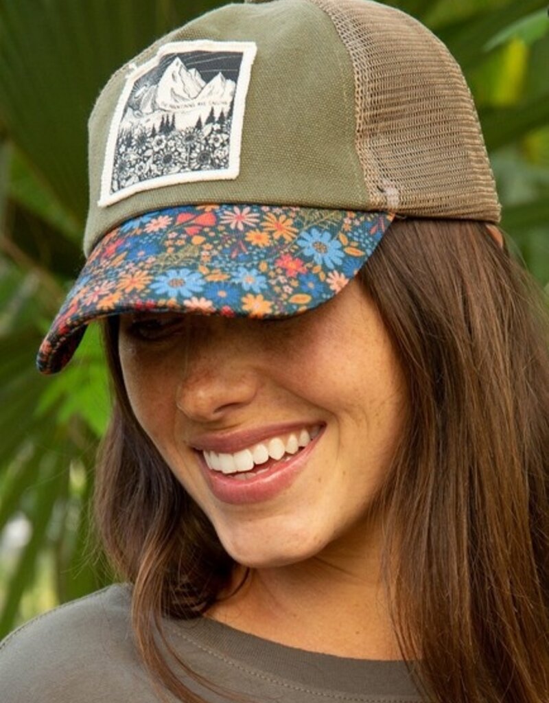Natural Life "The Mountains Are Calling" Trucker Hat