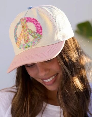 Natural Life Peace Sign Trucker Hat
