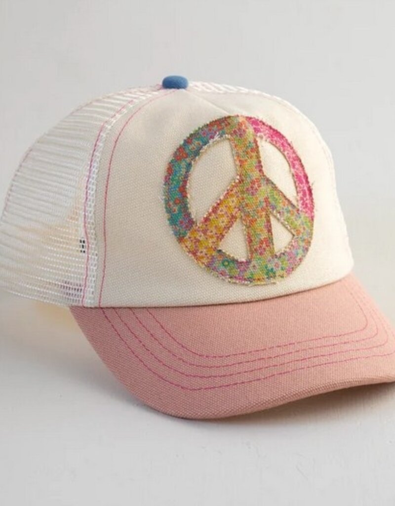 Natural Life Peace Sign Trucker Hat