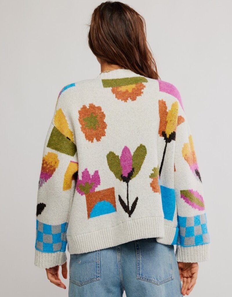 Free People FP Tulip Whirl Cardi