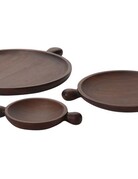 Accent Decor Brownwood Tray