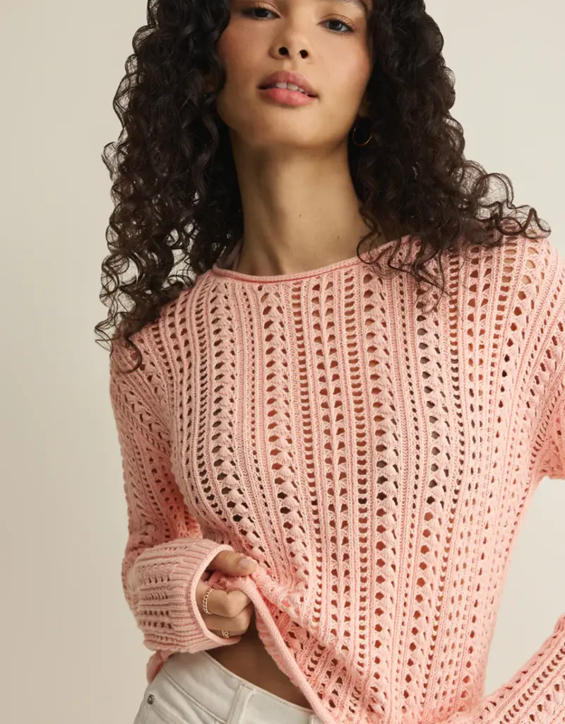 Z Supply Z Supply Upland Crochet Sweater