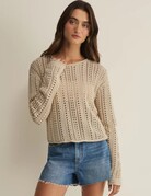 Z Supply Z Supply Upland Crochet Sweater