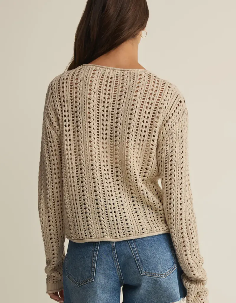 Z Supply Z Supply Upland Crochet Sweater
