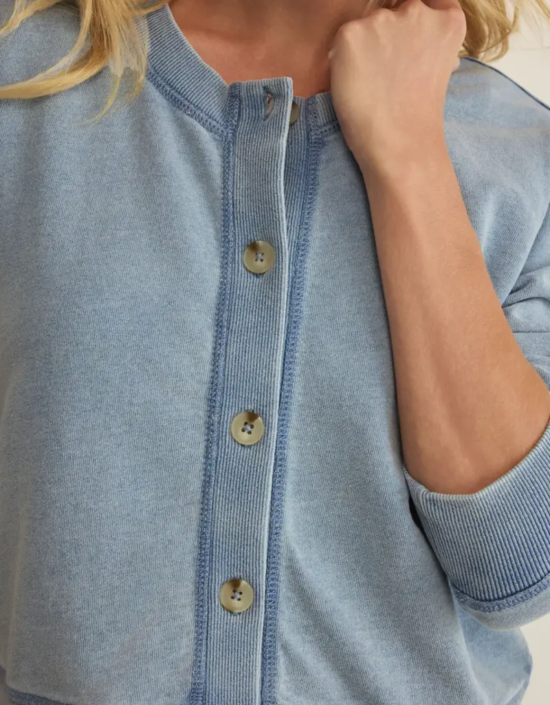 Z Supply Z Supply Daily Knit Denim Cardigan