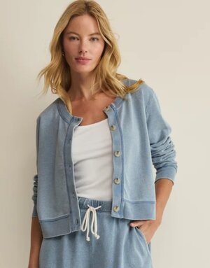 Z Supply Z Supply Daily Knit Denim Cardigan