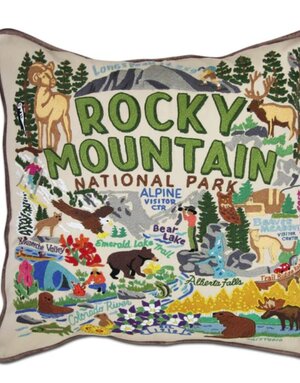CatStudio CatStudio Rocky Mountain National Park Pillow